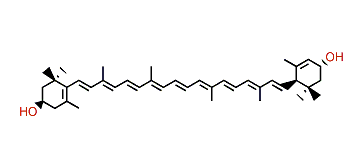 (3R,3'R,6'R)-beta,epsilon-Carotene-3,3'-diol